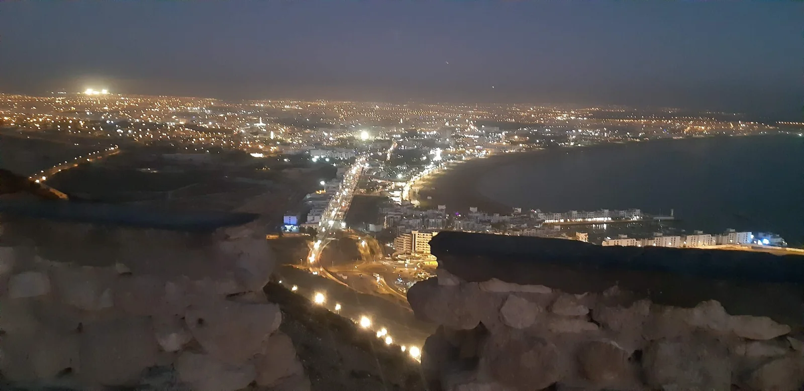 Agadir seafront and beach