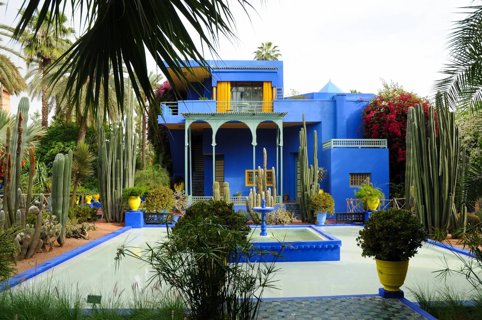 Jardin Majorelle garden in Marrakech